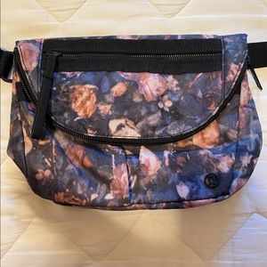 Flower print festival bag